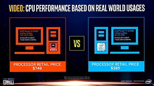 Intel-Präsentation: Core i-9000 vs. AMD Zen 2 (Slide 09)